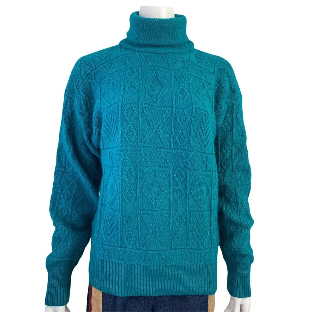 Meister Vintage Wool Ski Sweater Womens Size M